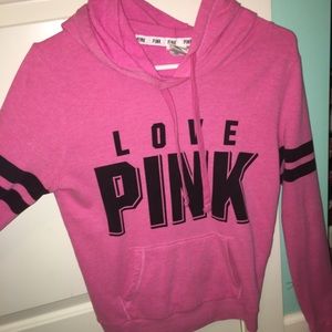 Pink sweatshirt